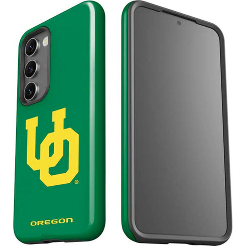 University of Oregon UO on Green Galaxy S23 Pro Case