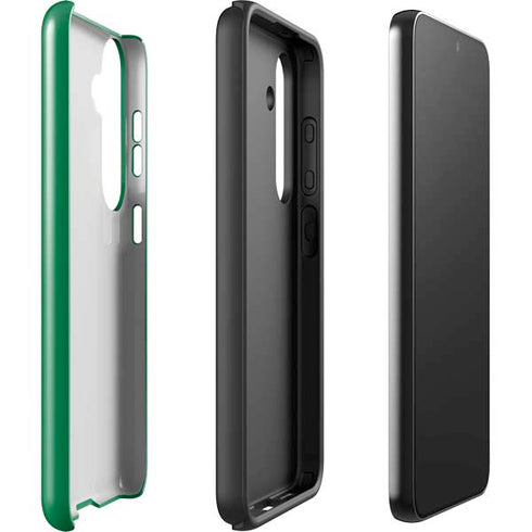 University of Oregon UO on Green Galaxy S24 Impact Case