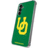 University of Oregon UO on Green Galaxy S24 Plus Clear Case