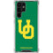 University of Oregon UO on Green Galaxy S24 Ultra Clear Case