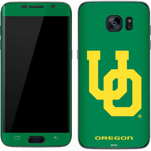 University of Oregon UO on Green Galaxy S7 Skin