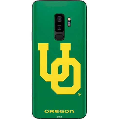 University of Oregon UO on Green Galaxy S9 Plus Skin
