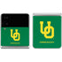 University of Oregon UO on Green Galaxy Z Flip4 5G Skin