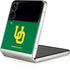 University of Oregon UO on Green Galaxy Z Flip4 5G Skin