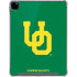 University of Oregon UO on Green iPad Pro 12.9in (2020) Clear Case