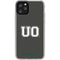 University of Oregon UO on Green iPhone 11 Pro Clear Case