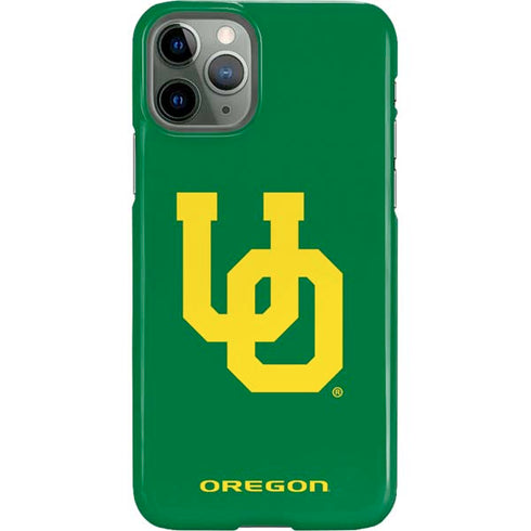 University of Oregon UO on Green iPhone 11 Pro Lite Case