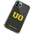 University of Oregon UO on Green iPhone 11 Pro Max Clear Case