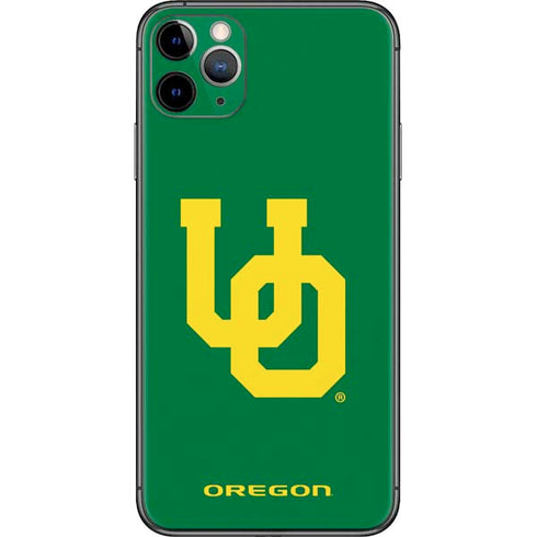 University of Oregon UO on Green iPhone 11 Pro Max Skin