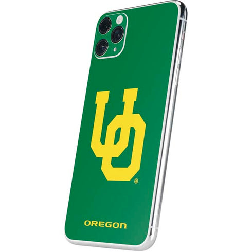 University of Oregon UO on Green iPhone 11 Pro Max Skin