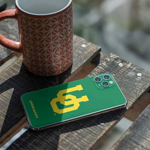 University of Oregon UO on Green iPhone 11 Pro Max Skin