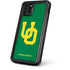 University of Oregon UO on Green iPhone 11 Pro Max Waterproof Case