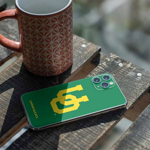 University of Oregon UO on Green iPhone 11 Pro Skin