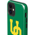 University of Oregon UO on Green iPhone 12 Impact Case
