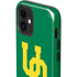 University of Oregon UO on Green iPhone 12 Mini Impact Case