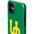 University of Oregon UO on Green iPhone 12 Mini Lite Case