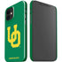 University of Oregon UO on Green iPhone 12 Mini Lite Case