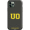 University of Oregon UO on Green iPhone 12 Pro Max Impact Case
