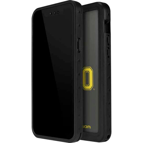 University of Oregon UO on Green iPhone 12 Pro Waterproof Case
