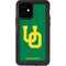 University of Oregon UO on Green iPhone 12 Waterproof Case
