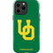 University of Oregon UO on Green iPhone 13 Pro Max Impact Case