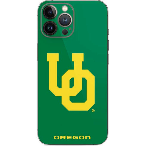 University of Oregon UO on Green iPhone 13 Pro Max Skin