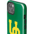 University of Oregon UO on Green iPhone 15 Plus Impact Case