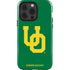 University of Oregon UO on Green iPhone 14 Pro Impact Case