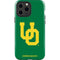 University of Oregon UO on Green iPhone 15 Pro Max Impact Case