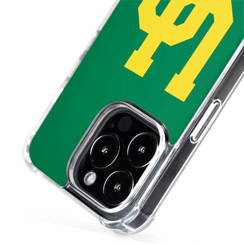 University of Oregon UO on Green iPhone 15 Pro Max MagSafe Case