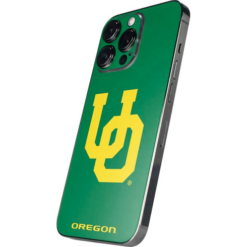 University of Oregon UO on Green iPhone 14 Pro Skin