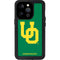 University of Oregon UO on Green iPhone 14 Pro Waterproof Case