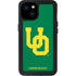 University of Oregon UO on Green iPhone 15 Plus Waterproof Case