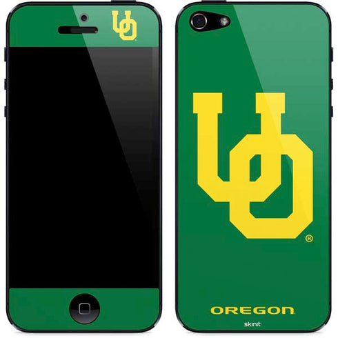University of Oregon UO on Green iPhone 5/5s/5SE Skin