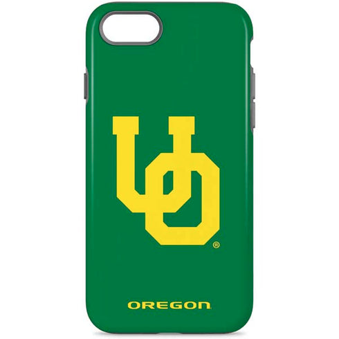 University of Oregon UO on Green iPhone 7 Pro Case