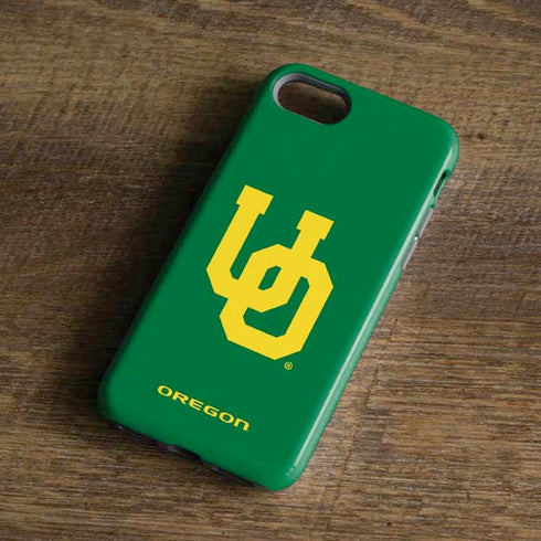 University of Oregon UO on Green iPhone 7 Pro Case