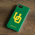 University of Oregon UO on Green iPhone 8 Pro Case
