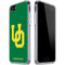 University of Oregon UO on Green iPhone SE (2nd & 3rd Gen) Clear Case