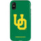 University of Oregon UO on Green iPhone X Pro Case