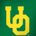 University of Oregon UO on Green iPhone X Skin
