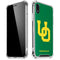 University of Oregon UO on Green iPhone XR Clear Case