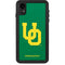 University of Oregon UO on Green iPhone XR Waterproof Case