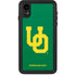University of Oregon UO on Green iPhone XR Waterproof Case