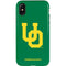 University of Oregon UO on Green iPhone XS Pro Case