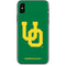 University of Oregon UO on Green iPhone XS Skin