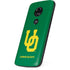 University of Oregon UO on Green Moto E5 Play Skin