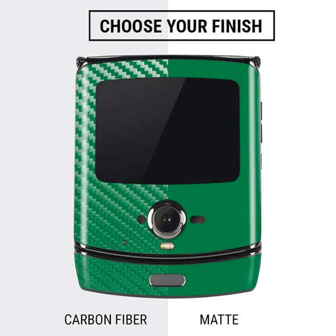 University of Oregon UO on Green Motorola RAZR Skin