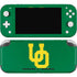 University of Oregon UO on Green Nintendo Switch Lite Skin