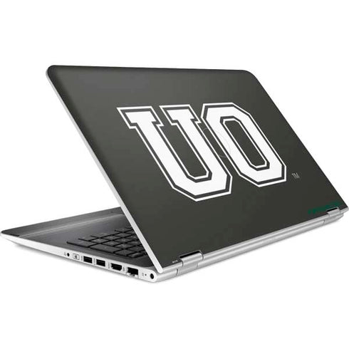 University of Oregon UO on Green HP Pavilion Skin