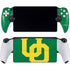 University of Oregon UO on Green PlayStation Portal Remote Player Skin